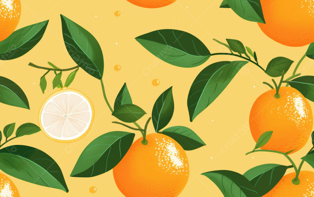 Textura Frutas Cítricas para Fundo