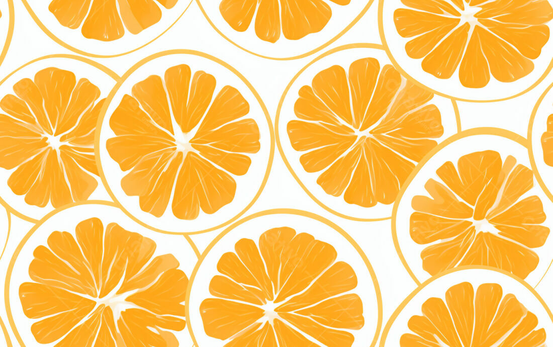 Textura Fatia de Laranja para Fundo Vibrante