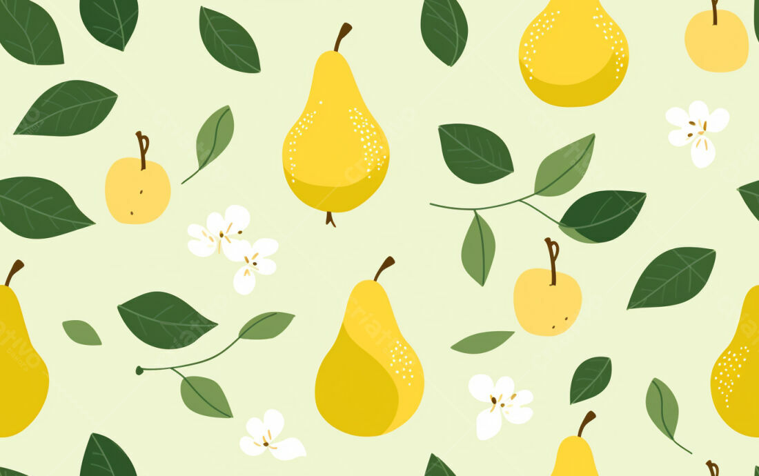 Textura Frutas Amarelas para Fundo