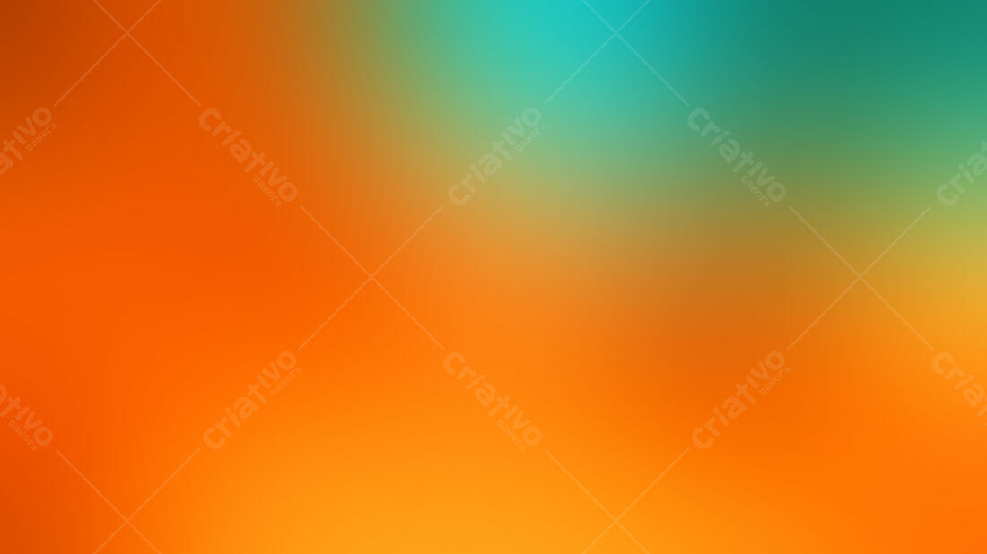 Textura degradê laranja e turquesa para fundo