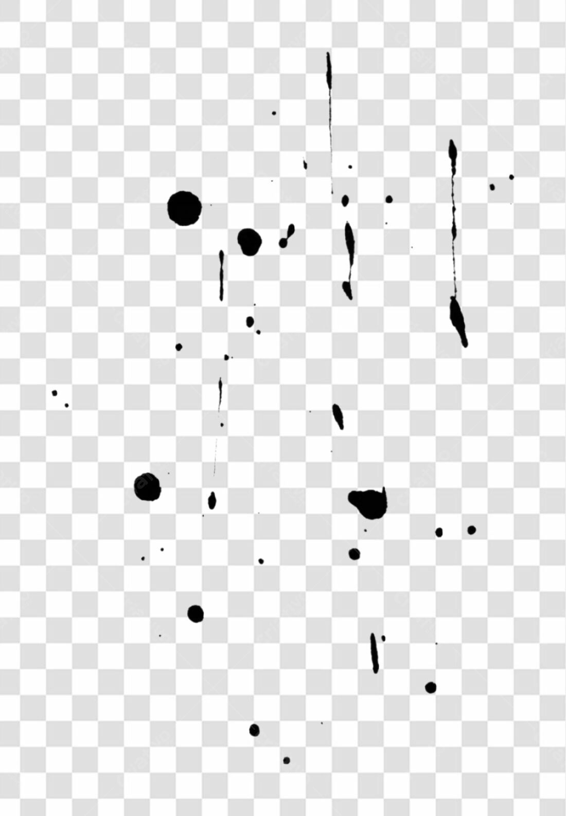 PNG Elementos gráficos abstratos com fundo transparente