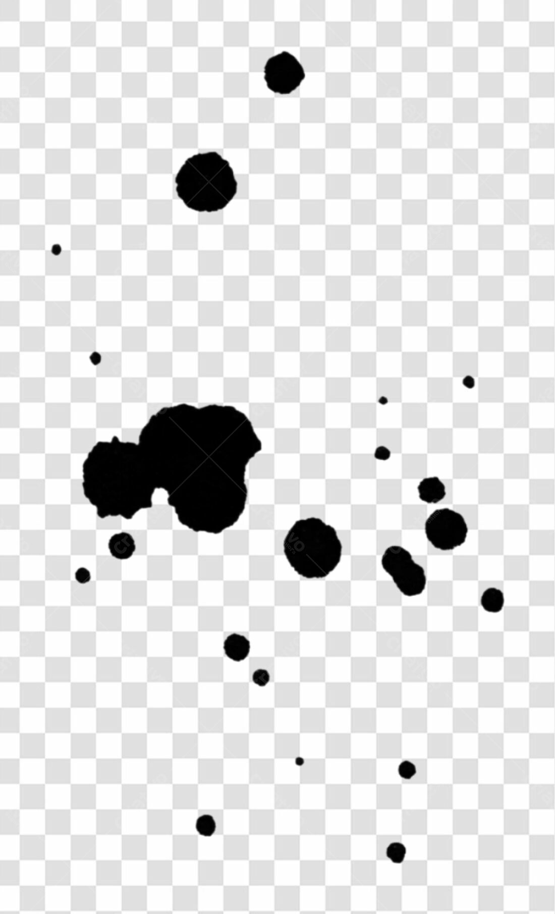 Elementos PNG com fundo transparente para design