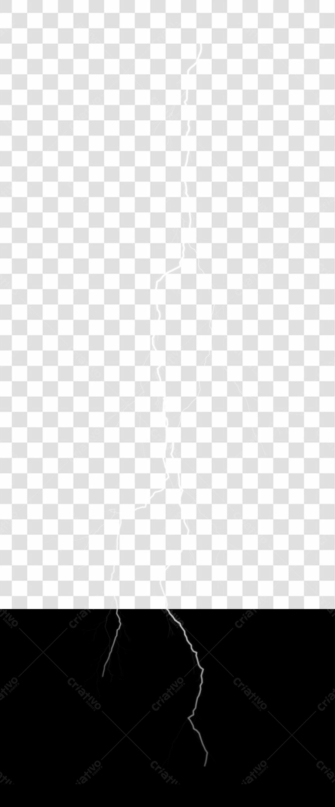 PNG Elemento gráfico Raio com fundo transparente