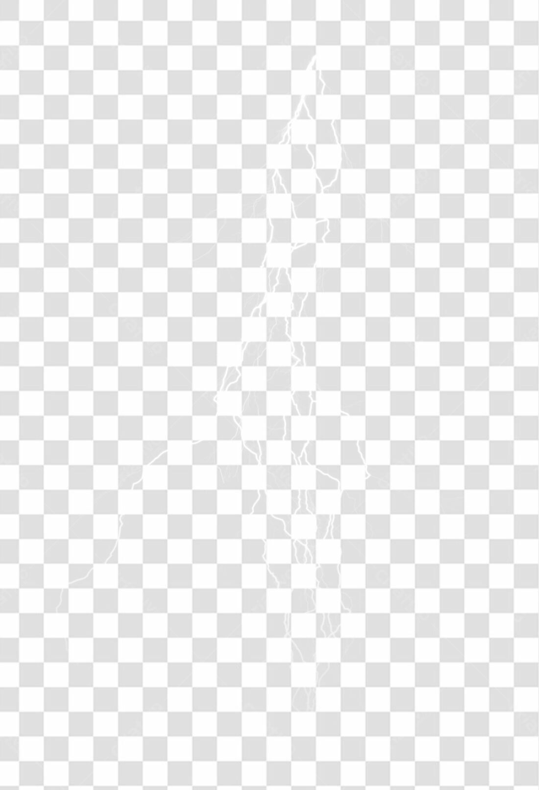 PNG Elemento gráfico Raio com fundo transparente