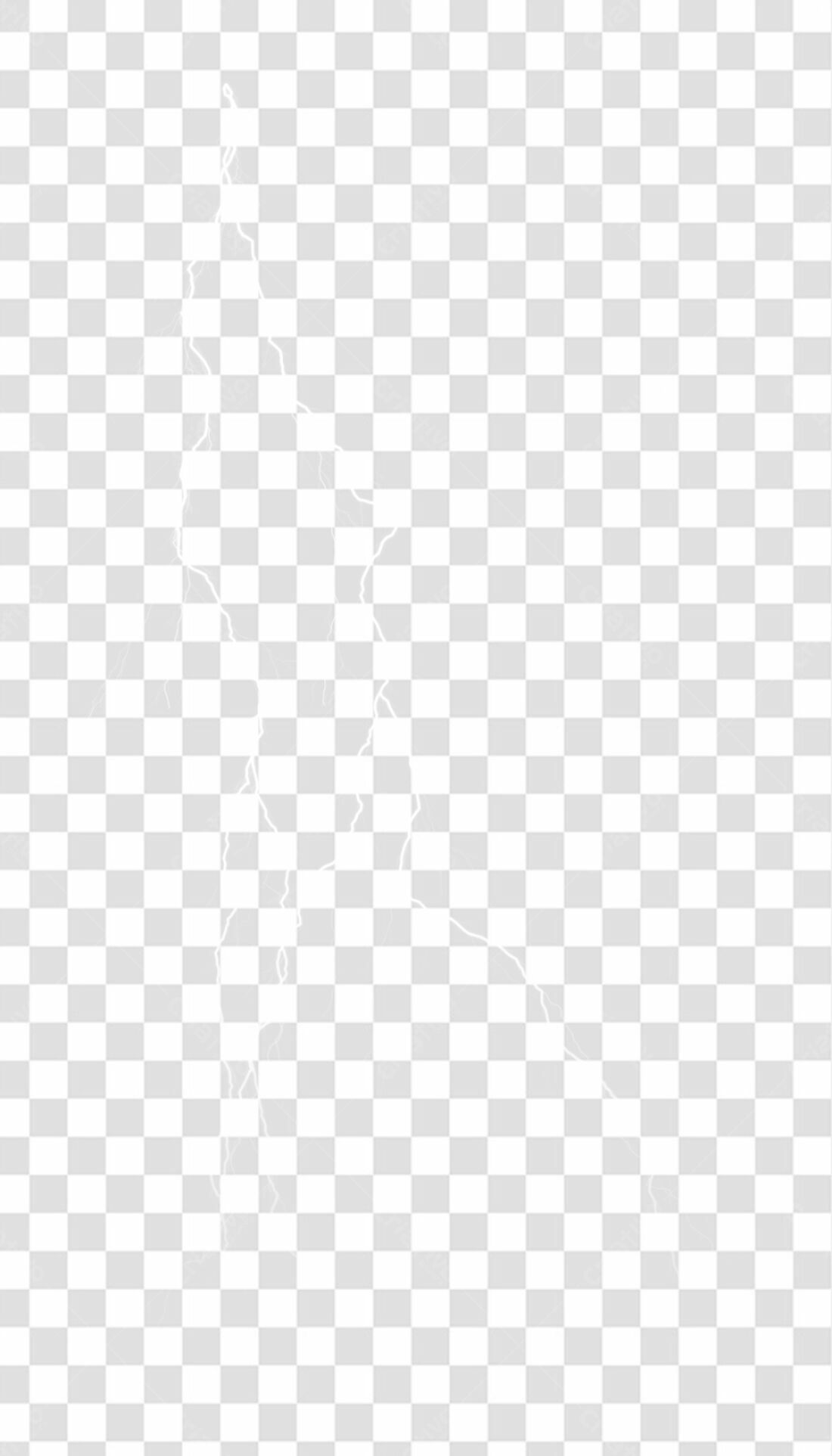 PNG Elemento gráfico Raio com fundo transparente