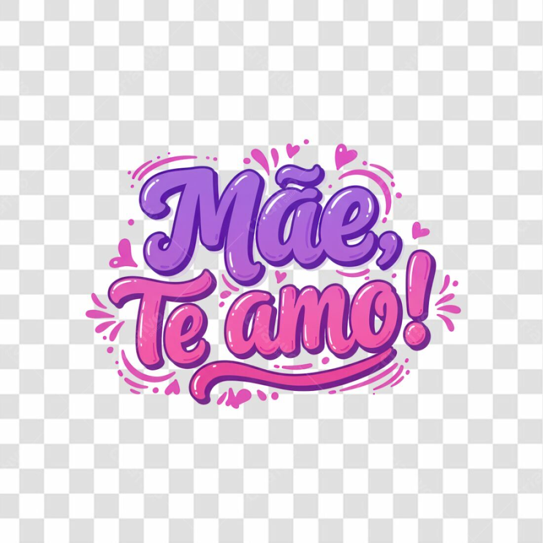 Post Instagram Dia das Mães PNG com fundo transparente