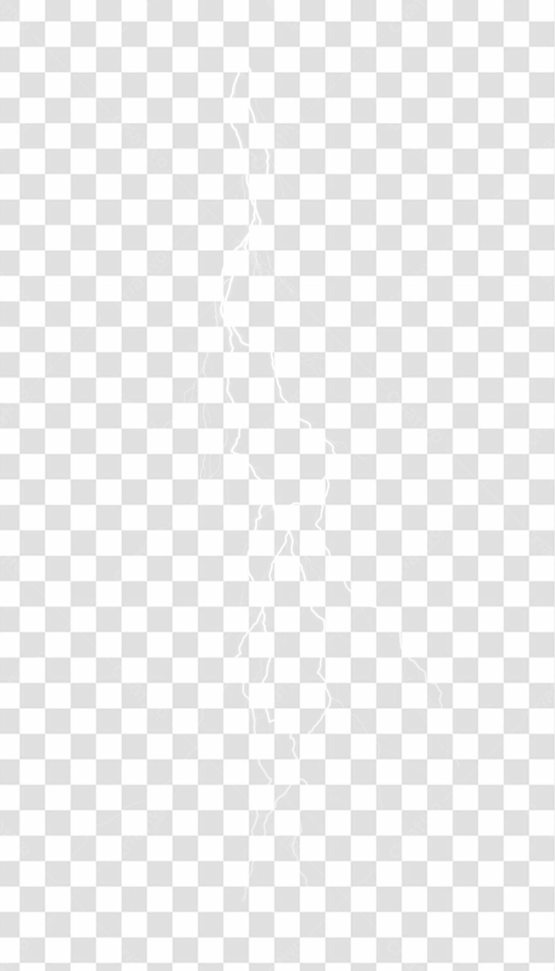 PNG Elemento gráfico Raio com fundo transparente