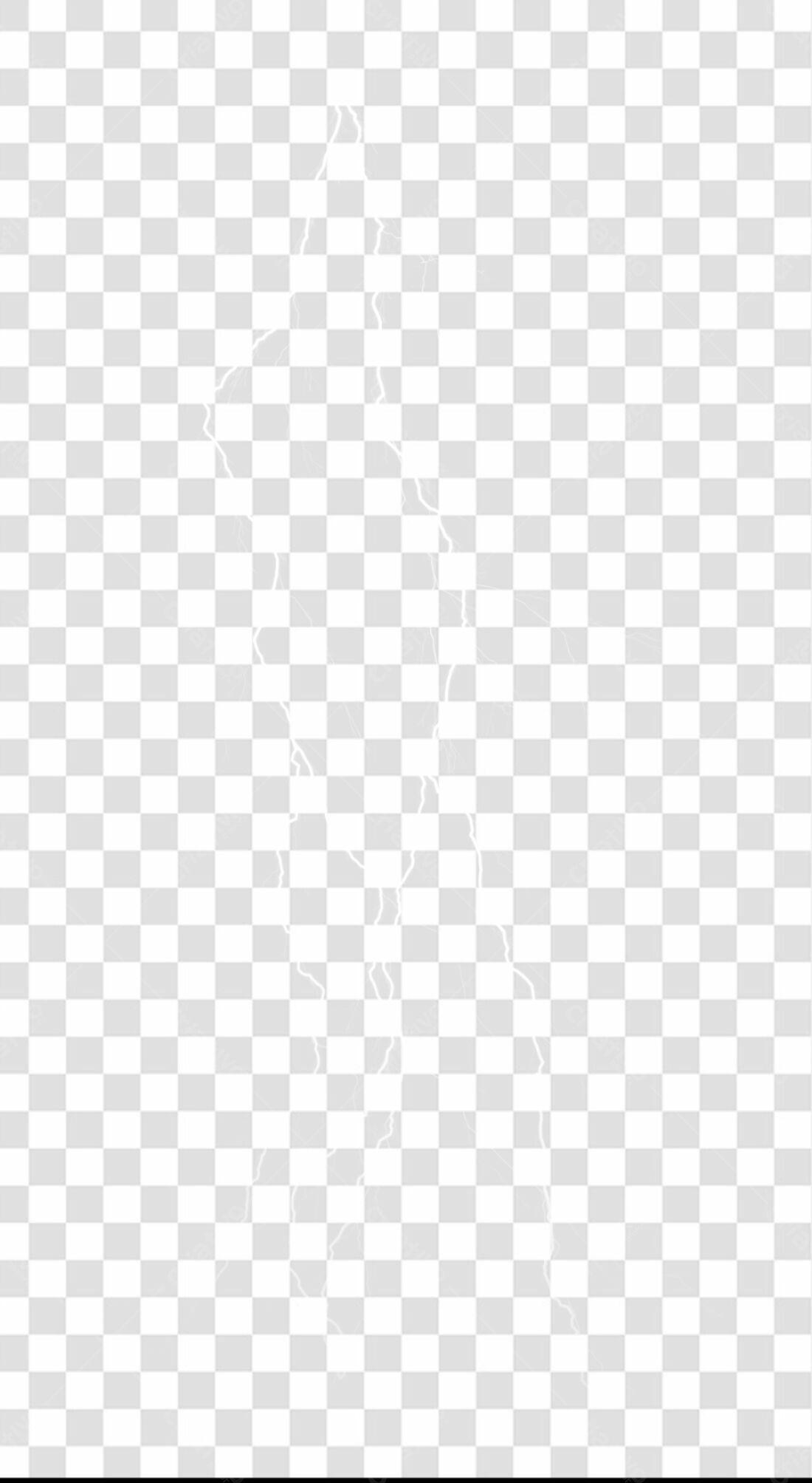 Elemento gráfico PNG Raio com fundo transparente