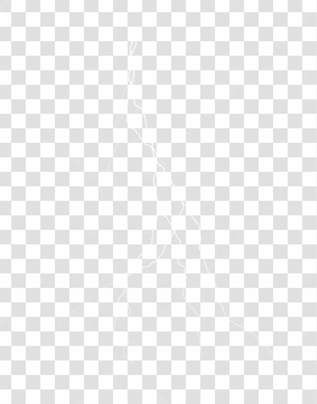 PNG Elemento gráfico Raio com fundo transparente