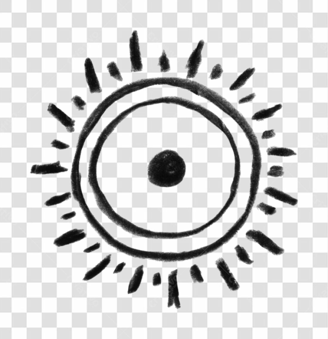 Logo PNG com fundo transparente estilo minimalista