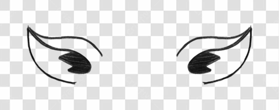 Elementos gráficos Olhos PNG com fundo transparente