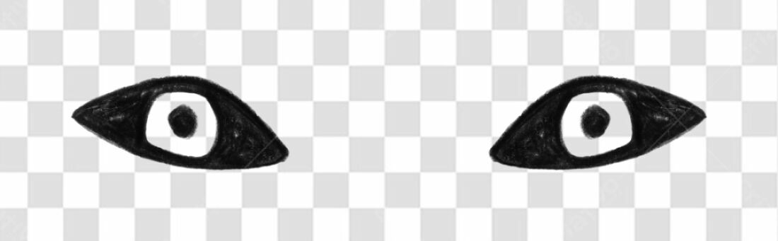 PNG Olhos para stories Instagram com fundo transparente