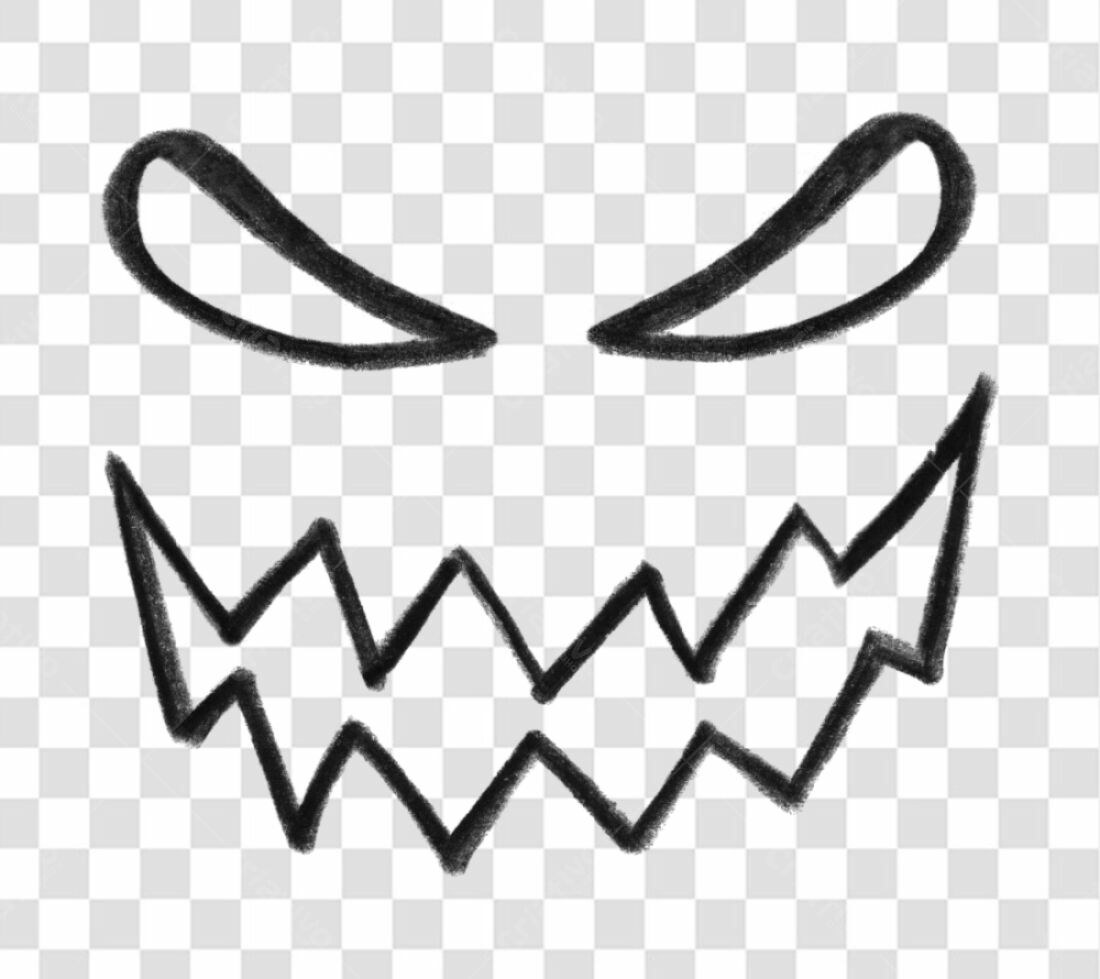 Elemento PNG para Halloween com fundo transparente