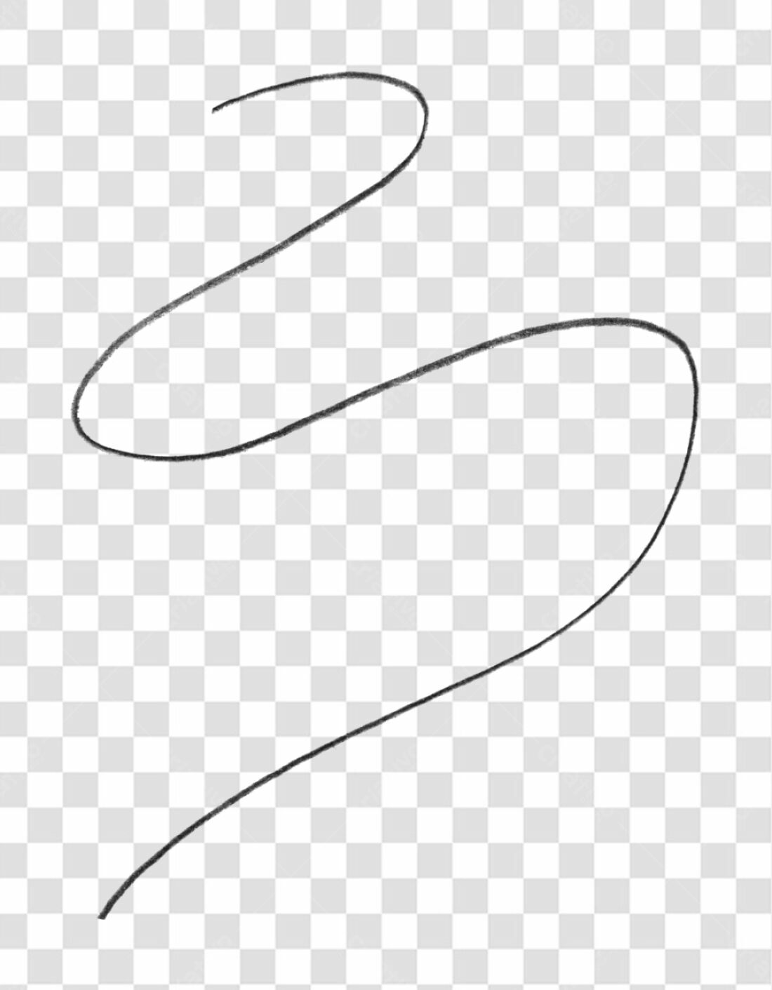 Elemento gráfico abstrato PNG com fundo transparente