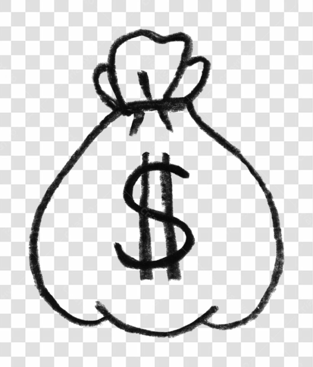 Logo financeira PNG com fundo transparente