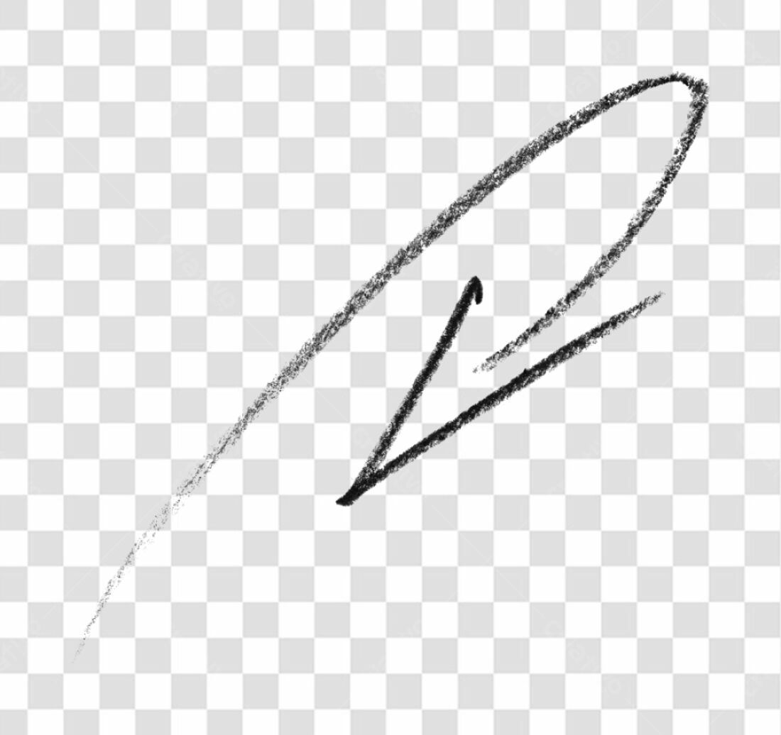 Elemento gráfico seta PNG com fundo transparente