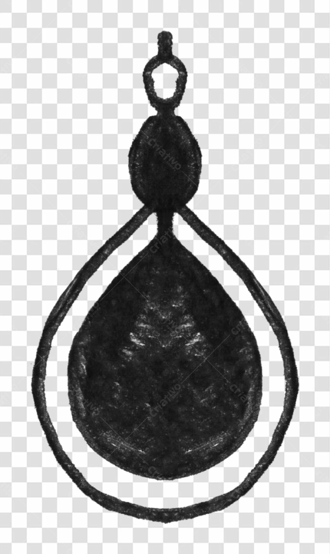 Logo minimalista PNG com fundo transparente