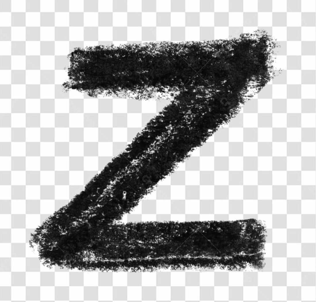 Logo minimalista Letra Z PNG com fundo transparente