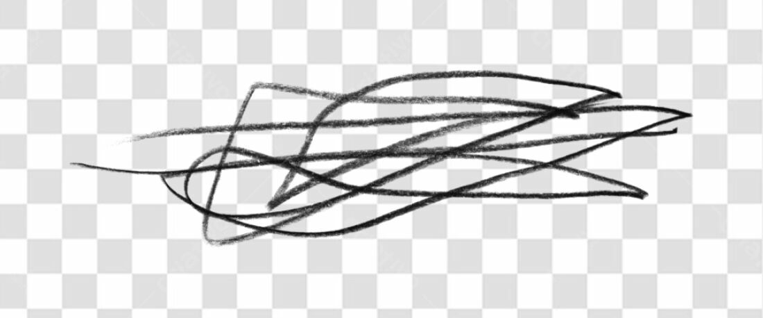 PNG Elemento gráfico abstrato para design preto e branco com fundo transparente