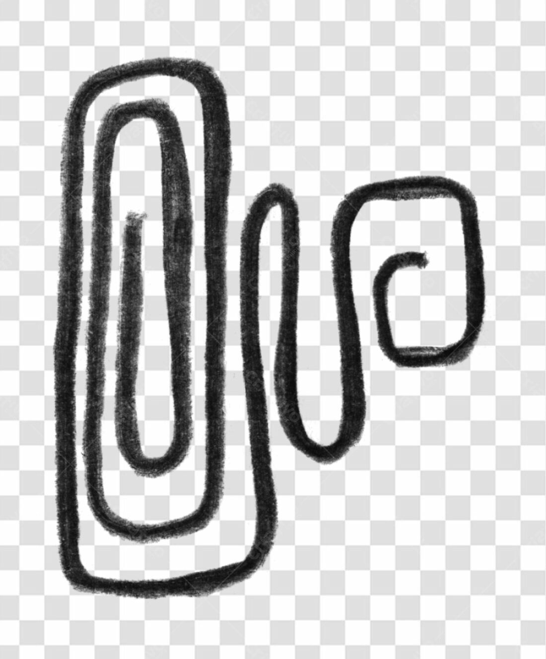 Logo minimalista PNG com fundo transparente