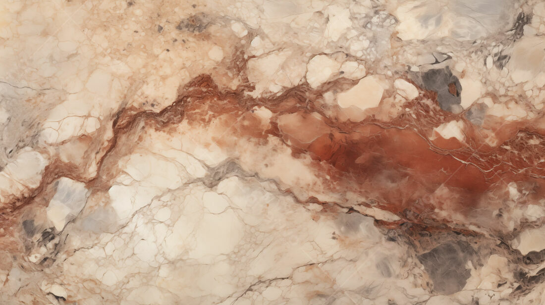Textura Mármore Bege e Marrom para Design de Interiores