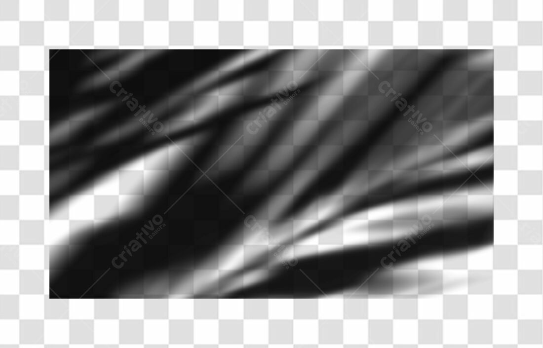 Banner abstrato em tons de cinza PNG com fundo transparente