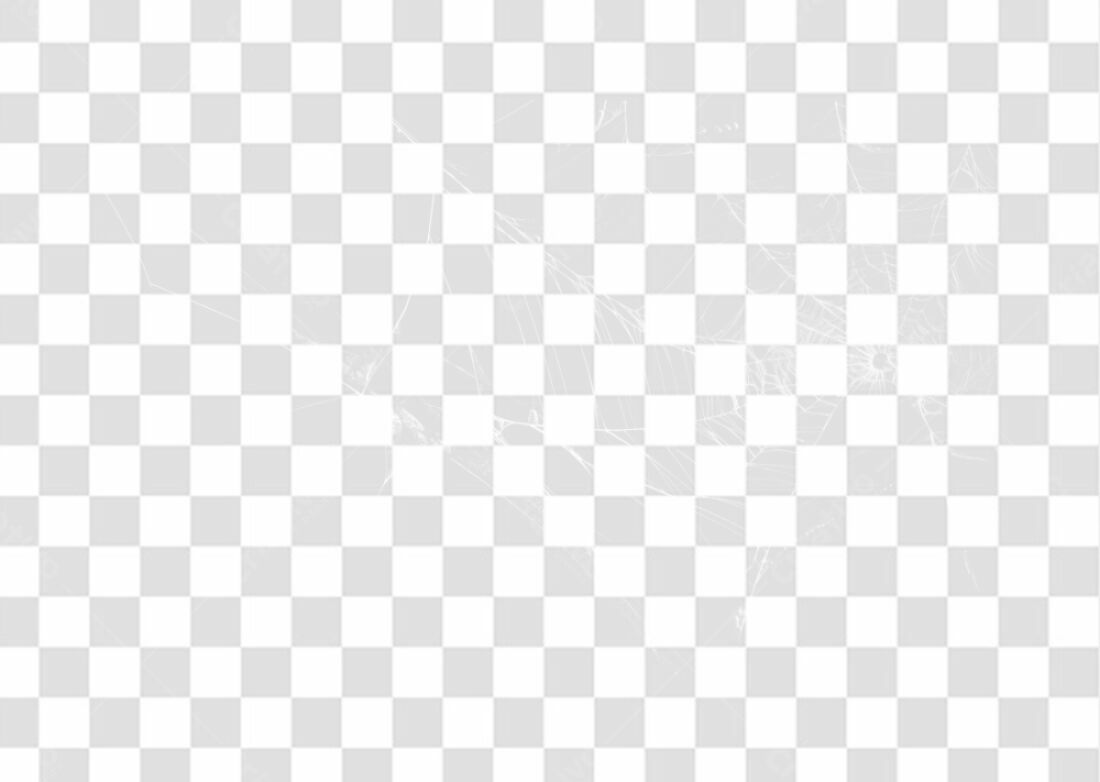 Overlay PNG com fundo transparente para efeitos de rachadura