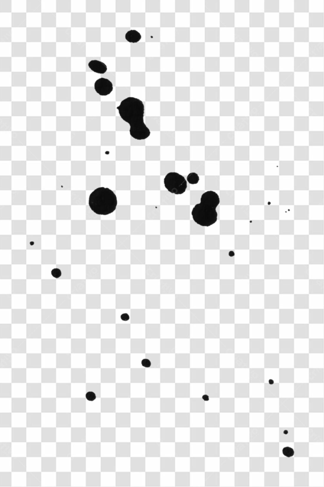 Elementos PNG com fundo transparente para design