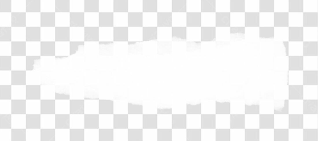 Banner abstrato branco PNG com fundo transparente