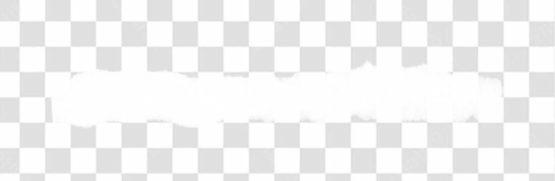 Banner abstrato branco PNG com fundo transparente