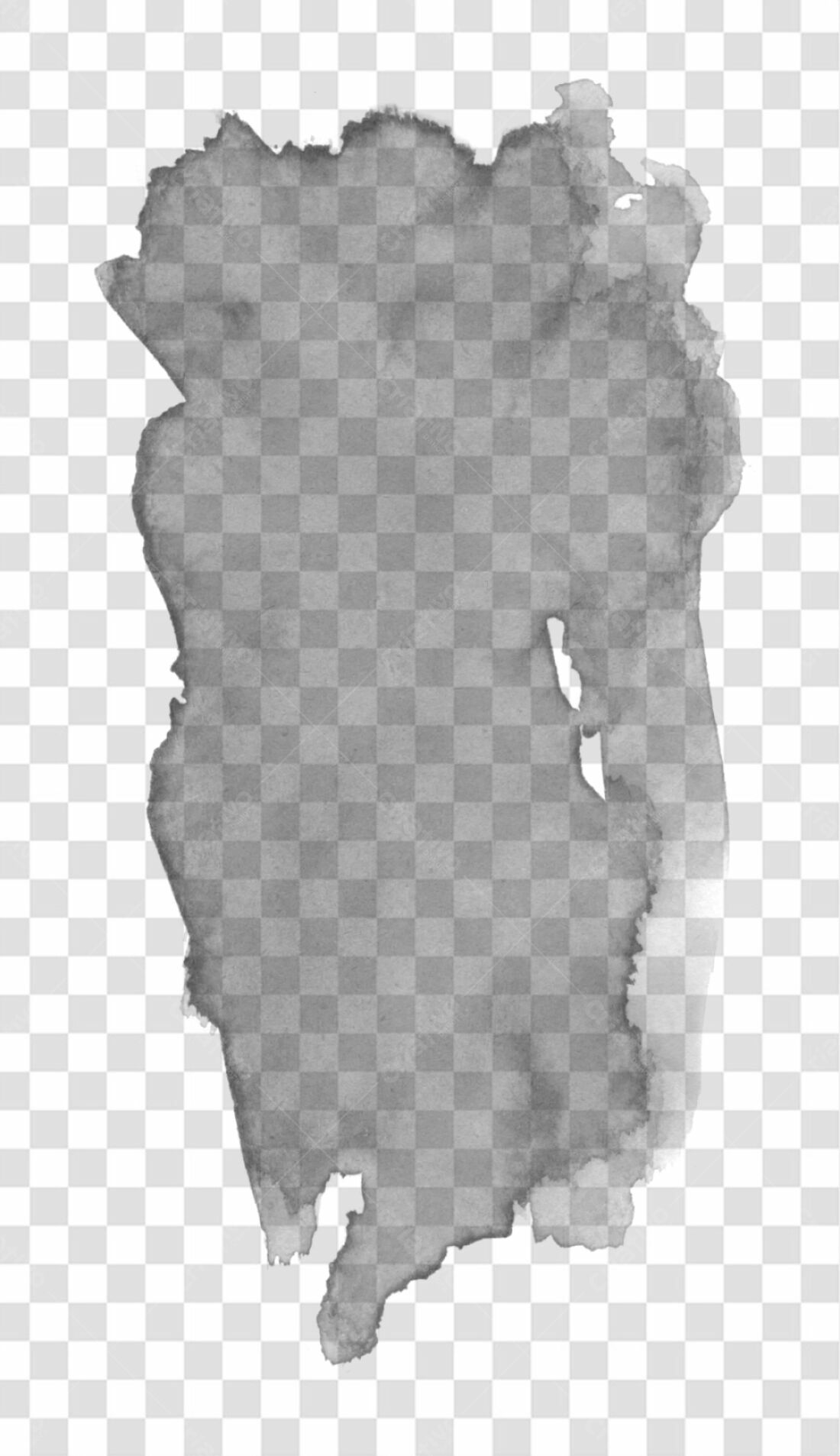 Banner abstrato em tons de cinza PNG com fundo transparente