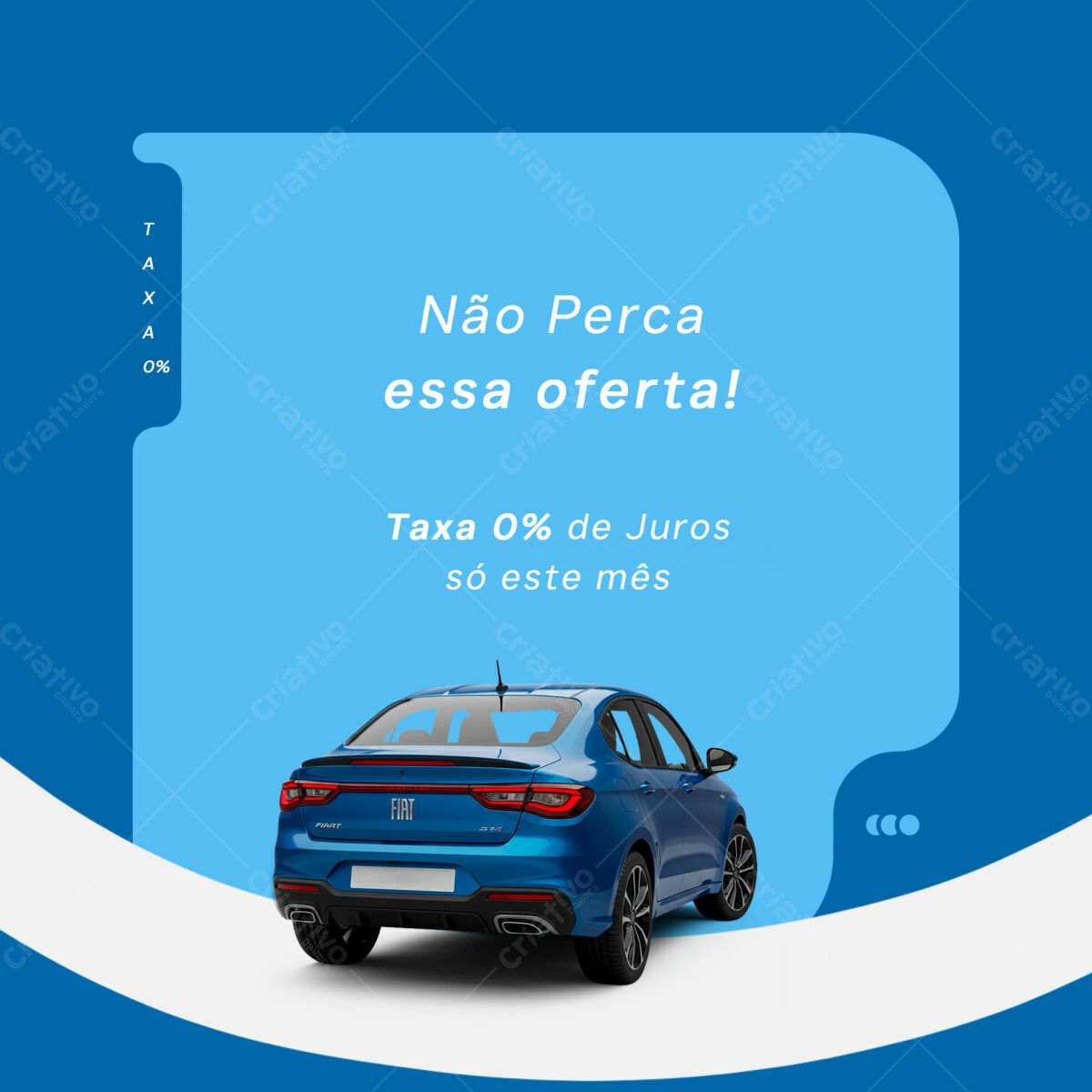 Postagem para Promoção de Carro PSD Editável