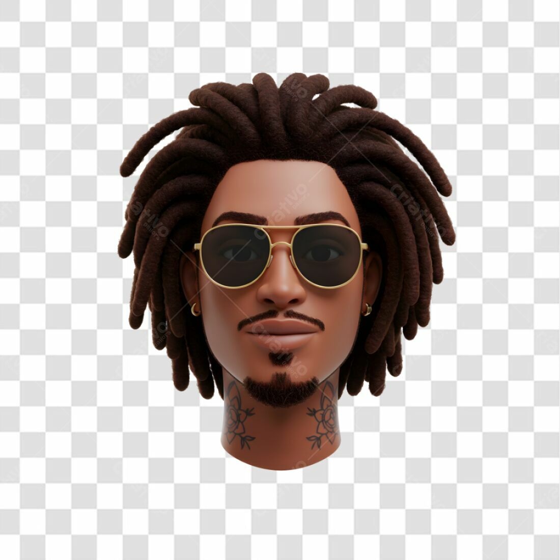 Avatar Masculino PNG com fundo transparente