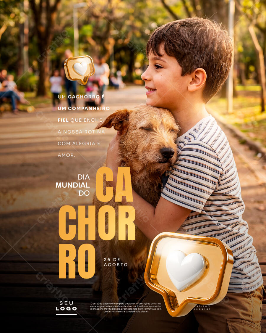 Editable PSD World Dog Day Pet Shop Instagram Post